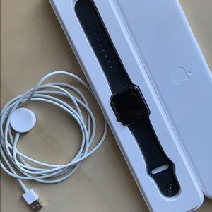 7000 Series Aluminum 38 mm Apple Watch Sport